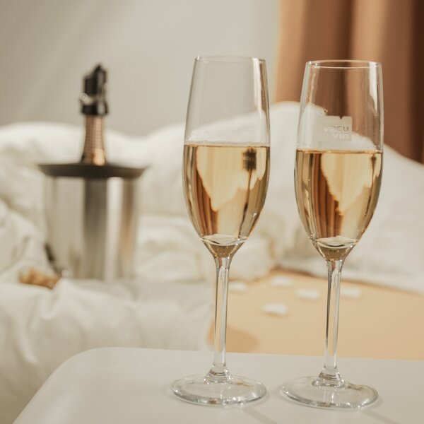Chladicí nádoba na sekt s aktivní vložkou ELEGANT, Vacu Vin, nerez, 3647360