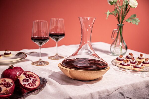 Dekantační vířivá karafa na víno Swirling Vacu Vin