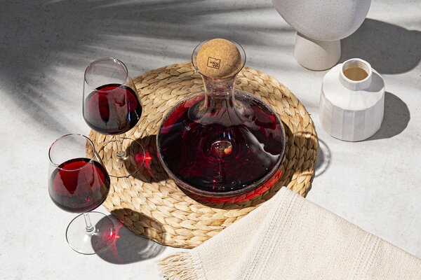 Dekantér na víno Vacu Vin - křišťálové sklo