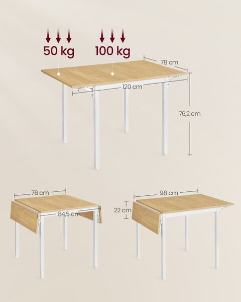 Jídelní stůl KDT077Y01