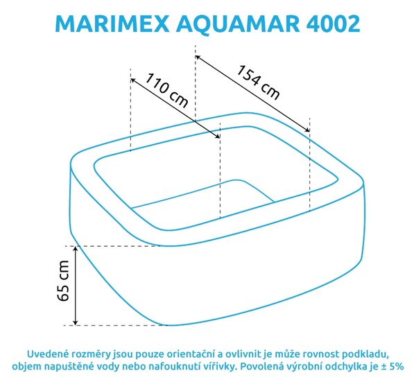 Marimex | Vířivý bazén Marimex AQUAMAR 4002 | 11400260