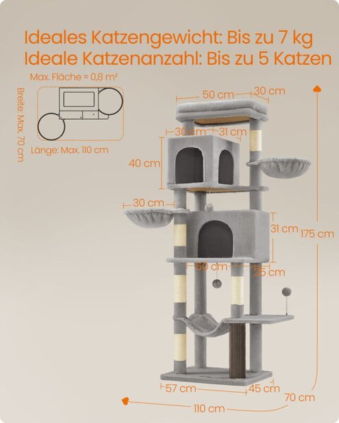 Škrábadlo pro kočky PCT182G01