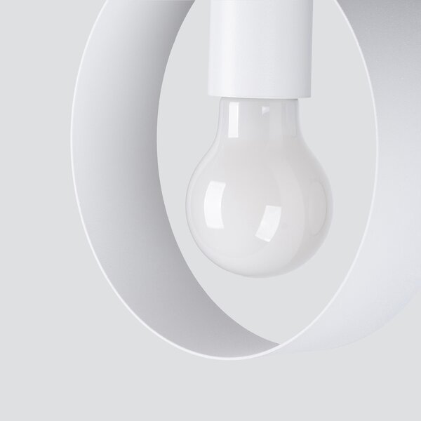 Sollux Lighting Závěsné svítidlo TITRAN 1 bílé