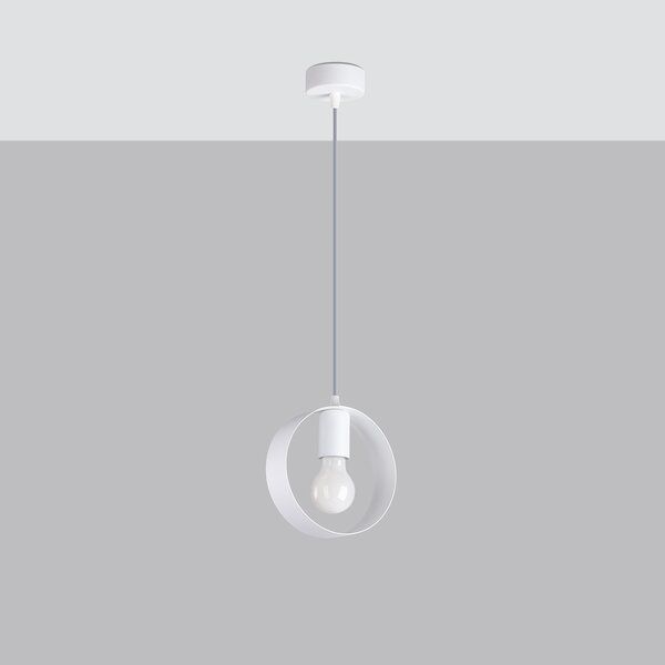 Sollux Lighting Závěsné svítidlo TITRAN 1 bílé
