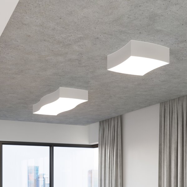 Sollux Lighting Stropní svítidlo SQUARE 1 bílé