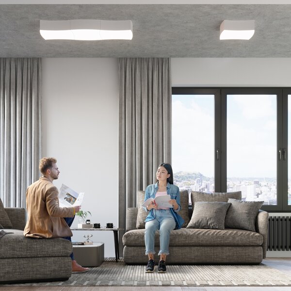 Sollux Lighting Stropní svítidlo SQUARE 1 bílé