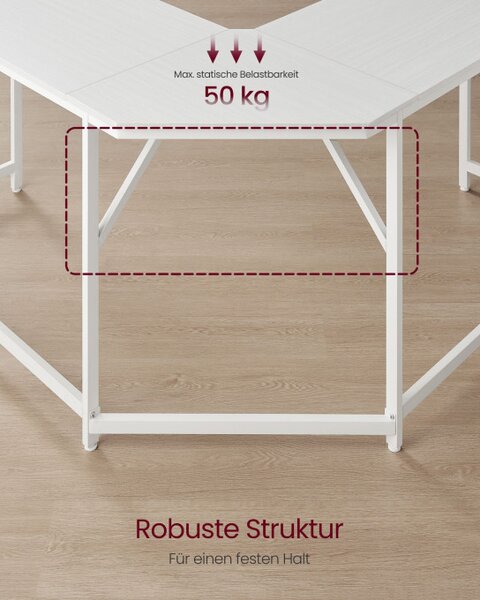 Rohový kancelářský stůl LWD073W01