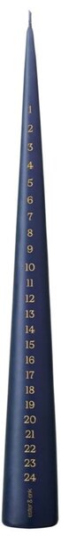 Adventní svíčka Cone 37 cm – 28 Royal Navy