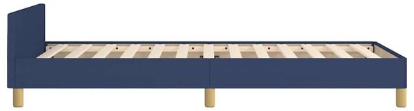 Rám postele bez matrací modrá 100x200 cm textil 3125039