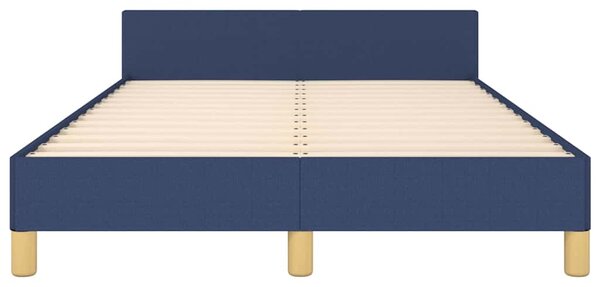 Rám postele bez matrace modrá 120x200 cm textil 3124966