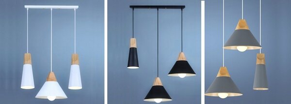 TooLight Stropní svítidlo Scandi CP bílé