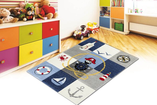 Medipa (Merinos), Dětský kusový koberec Diamond Kids 24241/953, 140x200, vícebarevná, dětský pokoj