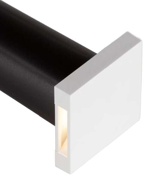 Nova Luce Venkovní LED svítidlo do zdi IKO, 3000K, IP67, 5,5X5,5cm, osvětlení up and down Barva: Černá
