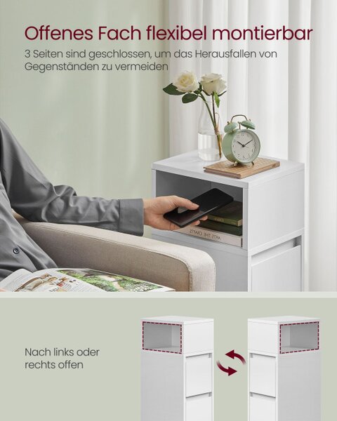 Set dvou nočních stolků LET856W01 (2ks)