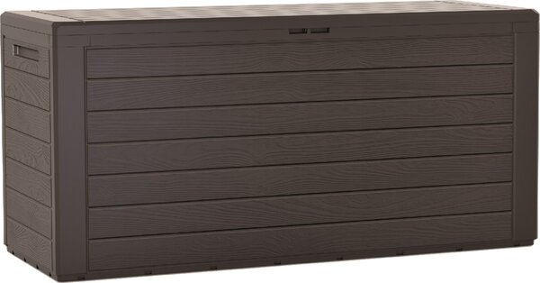 Zahradní box Prosperplast WOODEBOX hndý 280L