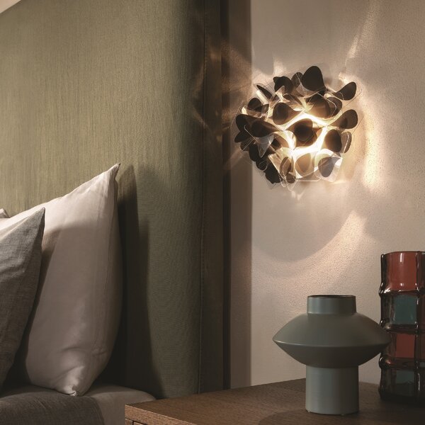 SLAMP CLIWM00BNM00000000EU Clizia Mama Non Mama Black Wall, designové nástěnné svítidlo, 2x6W E14, výška 28cm