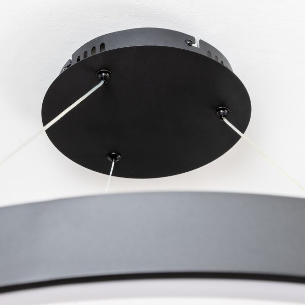 Brilagi - LED Stm. lustr FALCON II LED/108W/230V 3000-6500K pr. 80 cm černá + DO