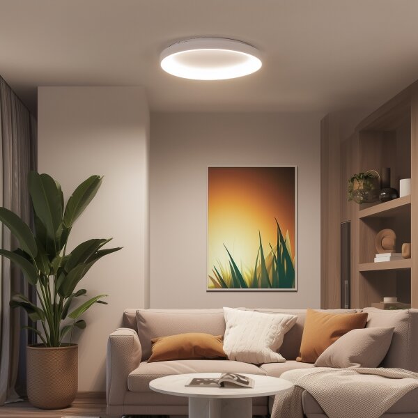 Brilagi - LED Stm. svítidlo FALCON II LED/108W/230V 3000-6500K pr. 80 cm bílá+DO