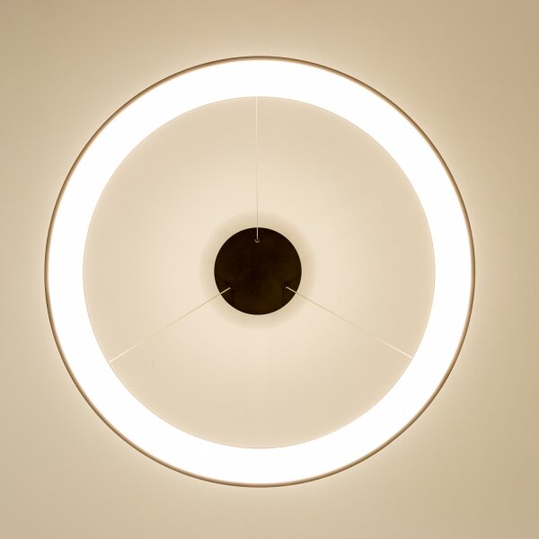 Brilagi - LED Stm. lustr FALCON II LED/108W/230V 3000-6500K pr. 80 cm černá + DO
