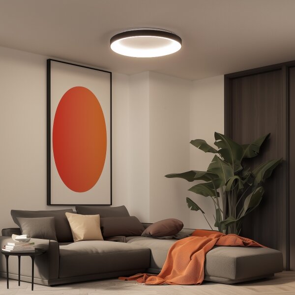 Brilagi -LED Stm. svítidlo FALCON II LED/108W/230V 3000-6500K pr. 80 cm černá+DO