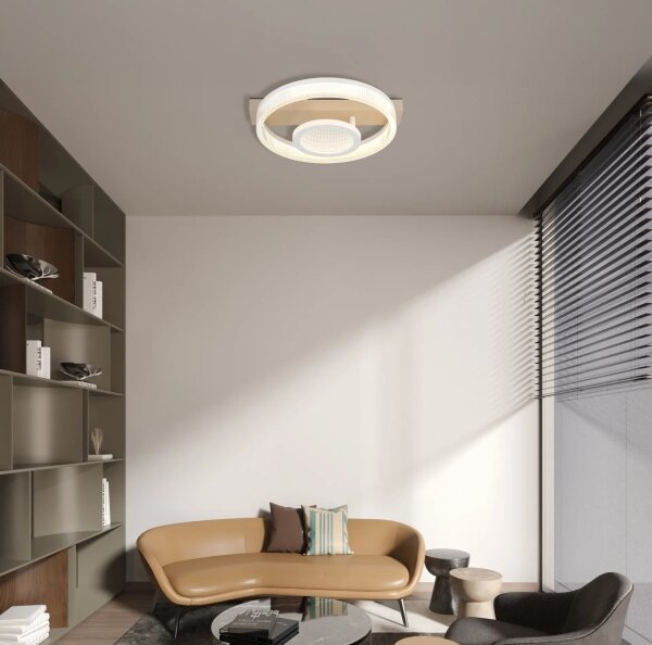 Globo 48046D5 - LED Stropní svítidlo ZARA LED/18W/230V 3000K 33x36 cm