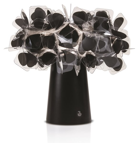 SLAMP CLIT000BNM000BD000EU Clizia Mama Non Mama Black Table, stolní designová lampička na baterii, 1,3W LED 2700K, výška 25cm