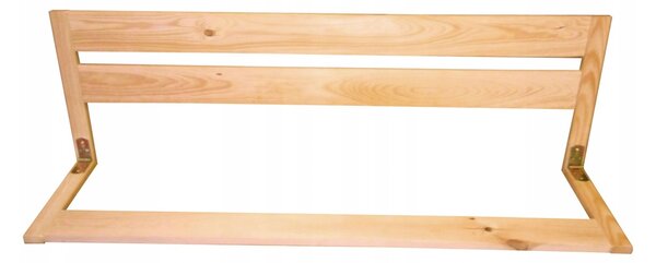 ČistéDřevo Dřevěná bezpečnostní zábrana do postele 67 cm