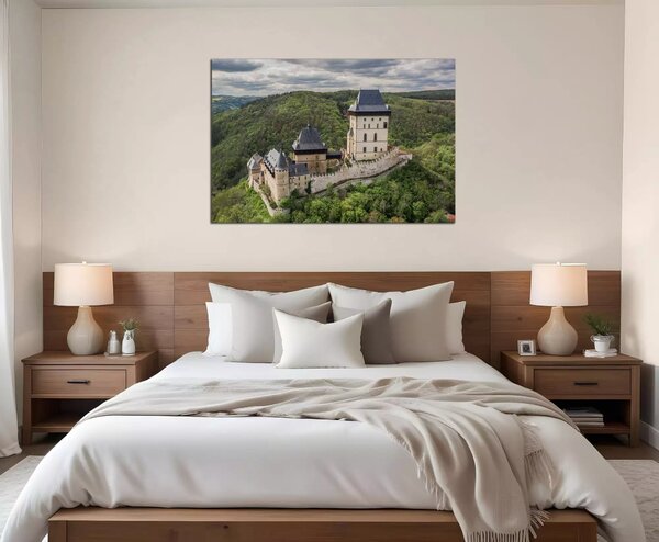 Obraz na zeď Hrad Karlštejn