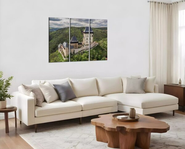 Obraz na zeď Hrad Karlštejn