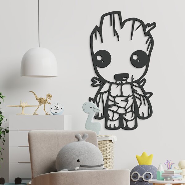 DUBLEZ | Dřevěný obraz - Baby Groot | Obraz