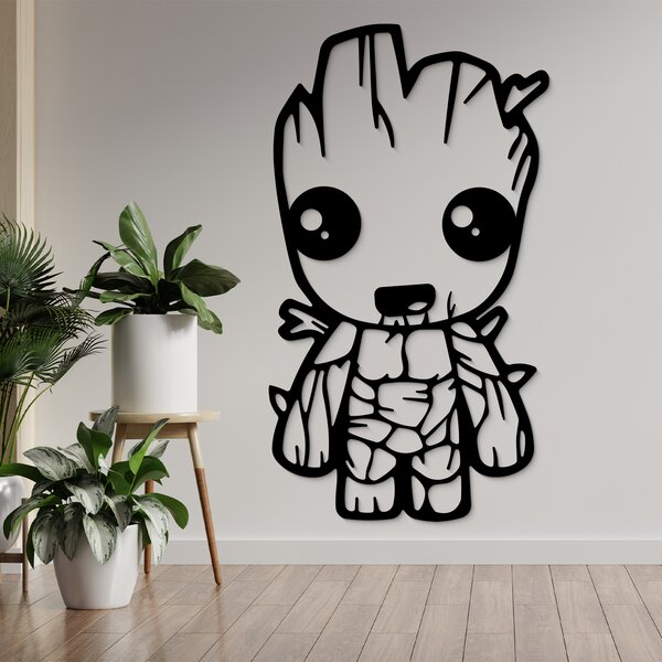DUBLEZ | Dřevěný obraz - Baby Groot | Obraz