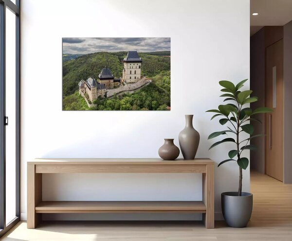 Obraz na zeď Hrad Karlštejn