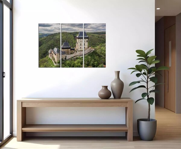 Obraz na zeď Hrad Karlštejn