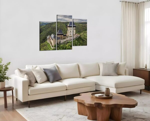 Obraz na zeď Hrad Karlštejn