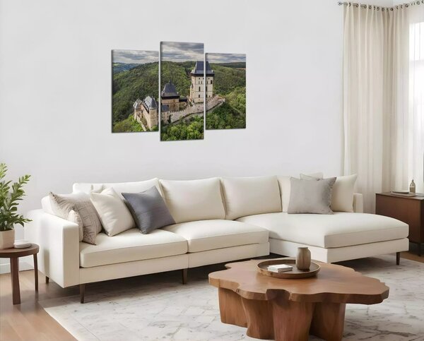 Obraz na zeď Hrad Karlštejn