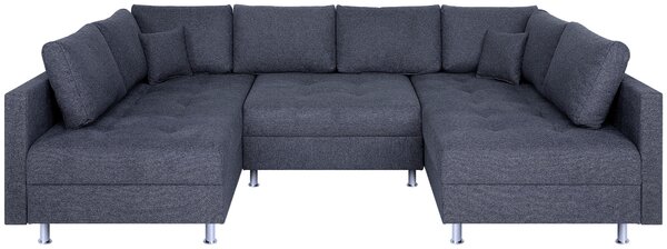 SEDACÍ SOUPRAVA, textil, antracitová P & B - Sedací soupravy, Online Only