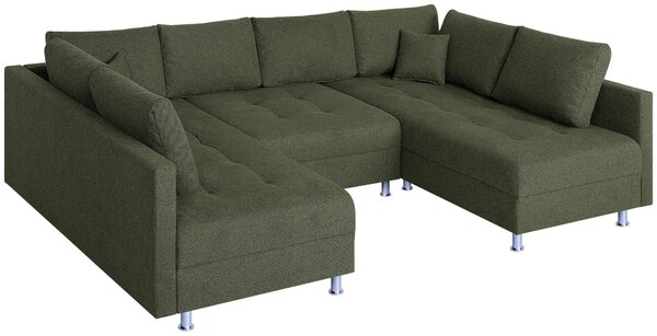 SEDACÍ SOUPRAVA, textil, olivově zelená P & B - Sedací soupravy, Online Only