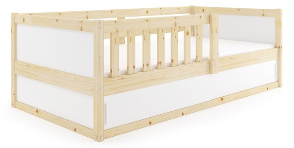 Dětská postel SMART 2 80x160 cm - borovice-bílá