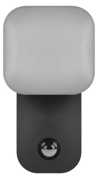 EMOS LED zahradní nástěnné svítidlo s čidlem soumraku NIKA, 12 × 12 × 20 cm, 12,8 W, teplá bílá 1554112001