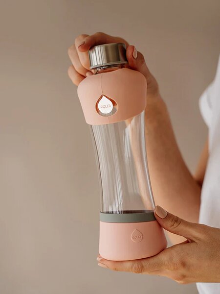 Skleněná lahev EQUA Active Peach 550 ml