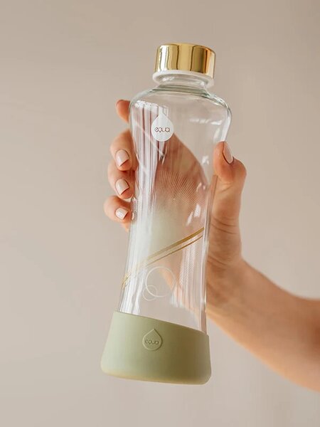 Skleněná lahev EQUA Metallic Gold 550 ml