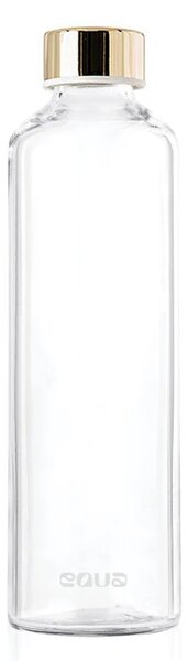 Skleněná lahev s obalem z umělé kůže EQUA Forest Green 750 ml
