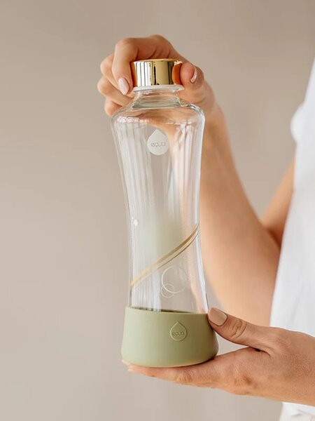 Skleněná lahev EQUA Metallic Gold 550 ml