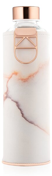 Skleněná lahev s obalem z umělé kůže EQUA Lava 750 ml