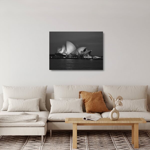 Skleněný obraz Opery v Sydney (70x50 cm)