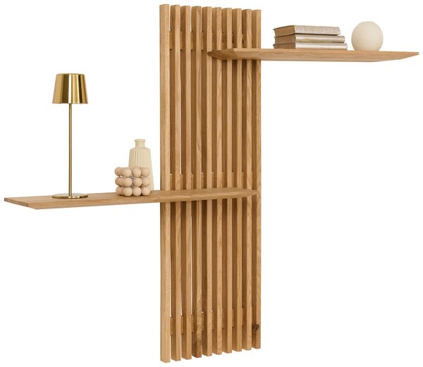 NÁSTĚNNÝ PANEL, barvy dubu Linea Natura - Nástěnné regály