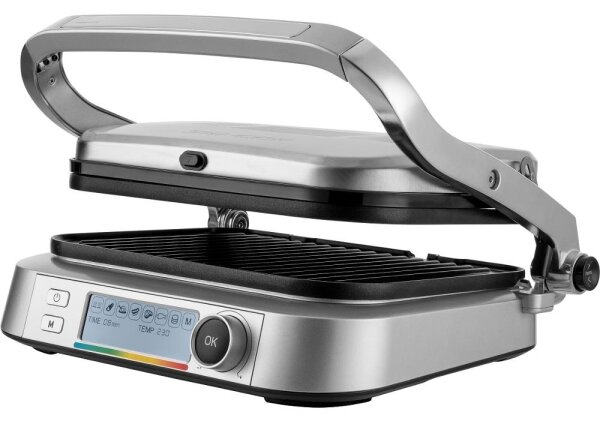 Sencor - Kontaktní gril 2100W/230V matný chrom