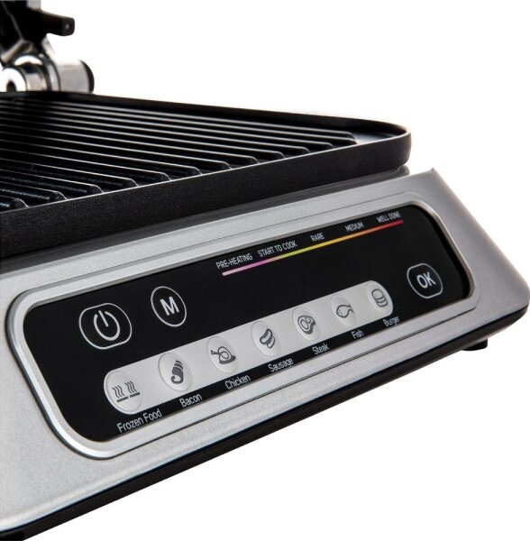 Sencor - Kontaktní gril 2100W/230V matný chrom