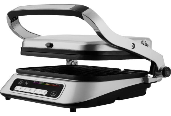 Sencor - Kontaktní gril 2100W/230V matný chrom