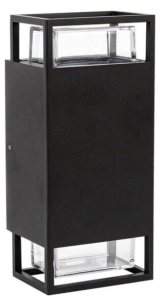 Prezent 28211A - Venkovní nástěnné svítidlo EVENTO 2xGU10/35W/230V IP54 černá